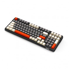 Bàn phím cơ không dây E-DRA EK398L - Beta (Off White + Gray) - Không đèn Led