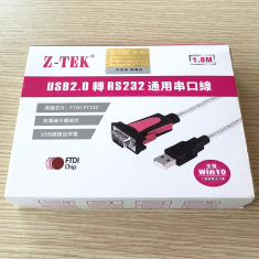 Cáp chuyển đổi USB to RS 232 Z-TEK