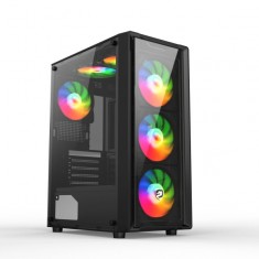 Case CERES V305-G 4FRGB Đen - Kèm 4 FAN Led